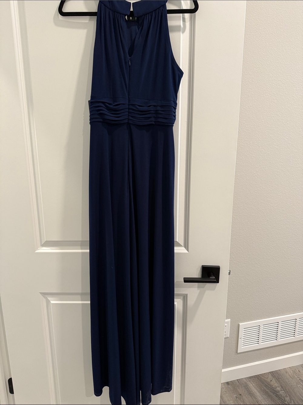 NWT Melrose Navy Halter Evening Gown sz 8 - Picture 6 of 6